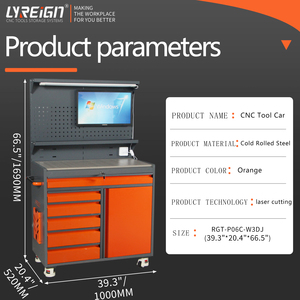 CNC công cụ giá giỏ hàng cho Máy Trạm cắt Công cụ tổ chức Lưu trữ công cụ giá với ánh sáng đứng - Product Image 5