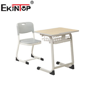 Conjunto de Escritorio y Silla de Madera Modernos <span class=keywords><strong>para</strong></span> Estudiantes, Altura Ajustable, Muebles <span class=keywords><strong>Universitarios</strong></span> <span class=keywords><strong>para</strong></span> Oficina en Casa, Aula, Escritorio Infantil - Product Image 3