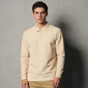 Camisetas de Golf Unisex Premium Personalizadas, Tejido de Doble Hilo de Algodón/Poliéster de Fibra Larga 40s, 210GSM, Transpirables, con Diseño de Corte en las Mangas - Product Image 1