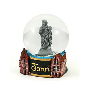 Design personalizzato polonia memoria della città di polonia regalo frigo magnete punto di riferimento costruzione modello souvenir globo di neve Nicolaus Copernicus - Product Image 1