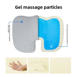 Personalizado Acolchoado Memória Espuma Almofadas Lombar & Almofadas Do Assento Lento Rebound Almofada Hip Car Home Fart Hemorroidas Alívio - Product Image 2