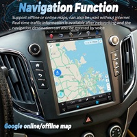 Écran IPS vertical, lecteur vidéo Android 14 DSP pour Creta Ix25 2015-2019, Carplay 4G GPS 2din, aide au recul, amplificateur