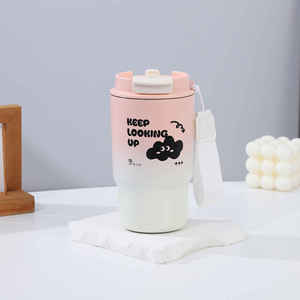 Gradient 316 Stainless Steel Vacuum Insulated <b>Thermos</b> Cup with 6-12 Hours Thermal Insulation Leak-Proof & Eco-Friendly Design - Product Image 3