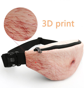Nouveauté ceinture <span class=keywords><strong>sac</strong></span> de poche cadeaux papa <span class=keywords><strong>sac</strong></span> Fanny Pack & 3D bière ventre taille Pack étanche pour hommes - Product Image 2