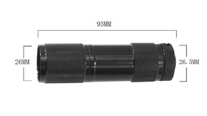 2025 Mini Portable Ultra Violet Lumière Lampe 9 LED Lampe de Poche pour Mouche Attachant Buzzer Bug <span class=keywords><strong>Nymphe</strong></span> UV Colle Durcissement Pêche Mouches Faire - Product Image 3