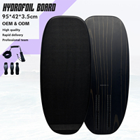 Planche de SUP en carbone 95 cm légère pour le surf hydrofoil, le wing foil et les jeux aquatiques, petite planche de surf