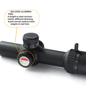 กล้องเล็ง BANGBANG 1.2-6X24 SFP, กล้องเล็งคุณภาพสูง HD พร้อมคุณสมบัติกันน้ำ กันฝ้า กันกระแทก สำหรับการดูสัตว์ป่า - Product Image 5