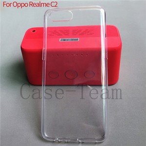 <span class=keywords><strong>เคส</strong></span> TPU ผิวด้านแบบนิ่ม<span class=keywords><strong>เคส</strong></span>โทรศัพท์มือถือซิลิโคนสำหรับ Oppo Realme C2/Oppo <span class=keywords><strong>A1K</strong></span> สีดำ - Product Image 2