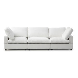 स्टॉक आधुनिक सोफा लिविंग रूम में एटुनस यूएस शोरूम आधुनिक सोफा लिविंग रूम फर्नीचर कॉर्डिक काले सफेद ग्रे मॉड्यूलर सेक्शनल सोफे सेट - Product Image 2