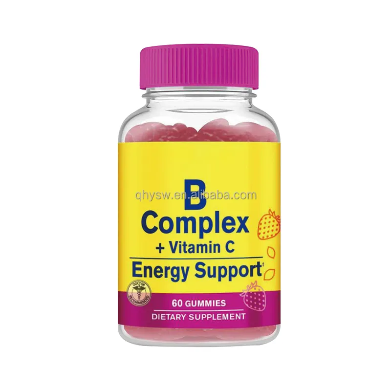 Vitamin B Complex VC MultiVitamins Gummies Brain & Digestive & Energy Support Healthcare Supplement MultiVitamins Gummy Candy