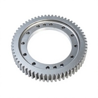Engrenage droit en acier sur mesure, usiné CNC, alésage interne cannelé, garantie 1,5 an, origine Chine, pour boîte de vitesses industrielle