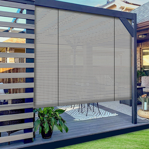 Toldo de Tela HDPE <span class=keywords><strong>para</strong></span> Jardín, Patio, Hotel, Persianas Enrollables, Toldo Vertical, Persianas Enrollables Opacas - Product Image 2