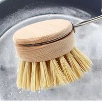 Brosse de nettoyage de cuisine éponge magique gomme brosse de bain avec poignée cuisine salle de bain baignoire brosse de nettoyage de cuisinière