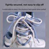 Lacets 100% Coton Personnalisables en Usine pour Chaussures de Sport, Sacs et Vêtements - Hommes et Femmes, Noir Beige Original, 16 Brins