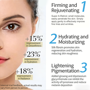 Crème de nuit hydratante anti-rides à marque privée, crème éclaircissante et anti-taches - Product Image 4