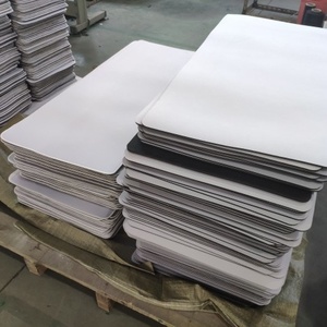 แผ่นรองเมาส์ยาง OEM เป็นมิตรกับสิ่งแวดล้อม พิมพ์โลโก้ตามสั่ง ขนาดใหญ่ สีดำ กันลื่น สำหรับคีย์บอร์ดและเมาส์ - Product Image 3