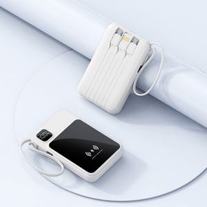 Batería Externa Magnética Mini de 10000mAh, Carga Rápida Inalámbrica de 15W, Cable Integrado, Precio de Fábrica - Product Image 5