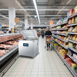 Selladora al Vacío Vertical de Acero Inoxidable con Cámara Profunda para Envasado al Vacío con Inyección de Nitrógeno, Servicio Profesional OEM - Product Image 2