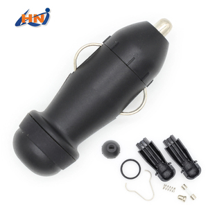 ปลั๊กจุดบุหรี่แบบมีฟิวส์ Huanuo 5A พร้อมปลอกพลาสติก 12V 24V ปลั๊กอัตโนมัติพร้อมสายไฟเปลือยสำหรับรถยนต์ รถบรรทุก รถบ้าน รถจักรยานยนต์ - Product Image 1