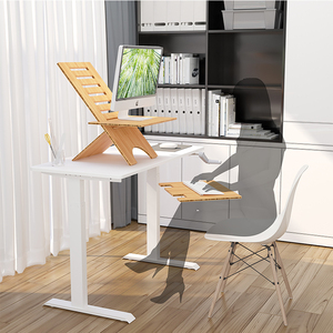 Productos de bambú personalizados iPad/soporte de ordenador fábrica de bambú soporte de ordenador portátil de Bambú - Product Image 4