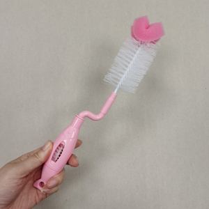 Venta al por mayor <span class=keywords><strong>de</strong></span> plástico bebé biberón cepillo <span class=keywords><strong>de</strong></span> limpieza <span class=keywords><strong>de</strong></span> biberones cepillo pezón taza cepillo - Product Image 1
