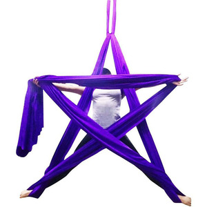 Soie aérienne de danse acrobatique de 10m avec kit de matériel pour Air <span class=keywords><strong>Yoga</strong></span> - Product Image 3