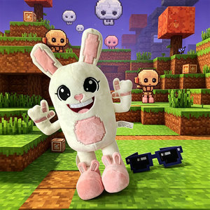 Produk Kelinci Brain Rot Boppin Bunny yang Lucu dan Menggemaskan, Boneka Hewan Plush yang Dapat Dicuci, untuk Anak-Anak - Product Image 3