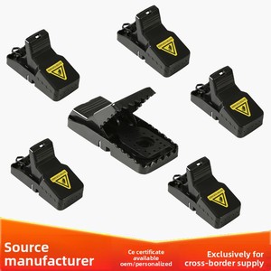 Trampa para Ratones de Plástico N89, Trampa para Ratones Reutilizable de Acción Rápida - Product Image 1