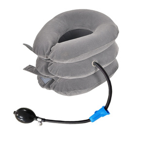 Dispositif de traction cervicale, collier cervical gonflable à trois couches, source d'alimentation manuelle pour le soutien et la correction du cou - Product Image 2