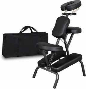 Fauteuil de massage pliable et réglable en cuir PU de luxe moderne, portable pour chambre, salon, extérieur, salle de sport, école, et chaise de tatouage - Product Image 4