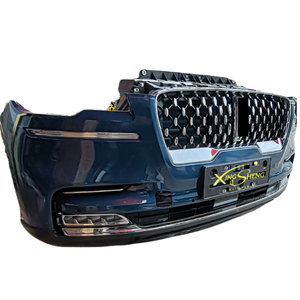 Venta al por mayor usado Lincoln Aviator parachoques delantero rejilla radiador faros capó radar arnés coche parachoques terminado - Product Image 3