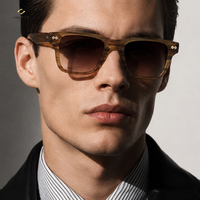 Lunettes de soleil de qualité supérieure avec monture en acétate, protection UV400, légères, durables, solides, élégantes pour hommes et femmes, pour les voyages en plein air