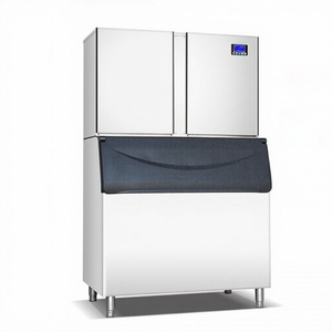 Máquina de Hielo Comercial HELAXEN de 1000 kg por Día, de Acero Inoxidable con Motor para <span class=keywords><strong>Restaurante</strong></span> - Product Image 1