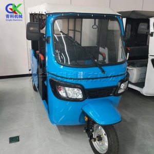 Mototaxi Eléctrico de Nigeria, Triciclo con Motor de 1000W, 1 Año de Garantía, Triple Fila de Asientos para Transporte de Pasajeros y Carga - Product Image 4