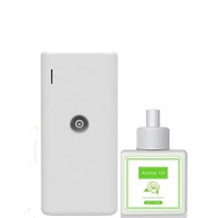 Diffuseur d'arômes électrique ultrasonique en plastique Tonemy 150 ml, distributeur d'huiles essentielles sans eau pour hôtel et usage domestique