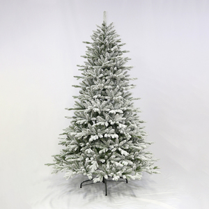 2025 Premium 8ft 240cm arbre <span class=keywords><strong>de</strong></span> noël grand mince floqué avec fonction <span class=keywords><strong>de</strong></span> <span class=keywords><strong>neige</strong></span> pré-éclairée Base <span class=keywords><strong>de</strong></span> <span class=keywords><strong>parapluie</strong></span> <span class=keywords><strong>de</strong></span> <span class=keywords><strong>neige</strong></span> <span class=keywords><strong>de</strong></span> haute qualité - Product Image 1