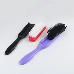 Peine de pelo de salón de Venta caliente cepillo de 5 filas con cerdas de nylon para cabello rizado al mejor precio - Product Image 6