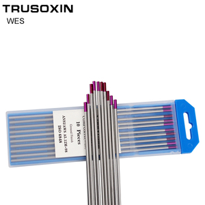 10 pièces, code couleur violet 1.6/2.0/2.4/3.0/3.2/4.0, tête d'électrode 175MM, aiguille en tungstène, aiguille en tungstène composite - Product Image 4