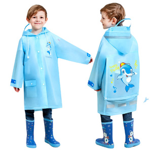 Imperméable EVA jaune personnalisé en usine, imperméable et réutilisable, style long pour les activités de plein air sous la pluie. - Product Image 2