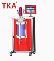 Réacteur en verre saphir transparent haute pression pour laboratoire, autoclave 10 MPa à agitation mécanique, résistant à la corrosion