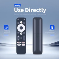 Télécommande vocale intelligente R-C-OHS-C008 compatible avec les boîtiers TV Thomson Onn Mecool KickPI KP-1 THA100 KM2 KM2-Plus KD5 THA100+ KP1