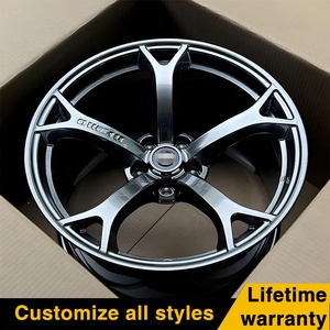 Giả mạo bánh xe 17-20 inch 5x114.3 5x120 sâu lõm Vành hợp kim nhẹ cho Nismo V1 Nissan 300z 350Z 370Z Infiniti Q50 Q60 - Product Image 2
