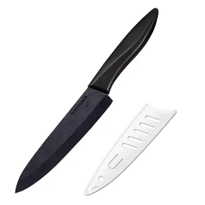 MIDDIA 4.5 Inch Ceramic Fruit Knives Zirconia Black Blade Kitchen Fruit and Vegetable Peeling Obsidian Knife