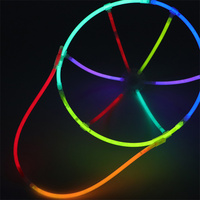 Offre Spéciale lueur dans le noir chapeau piste de danse fête lueur chapeau bâton néon lumière bâtons décoration pour les fêtes faveurs lueur