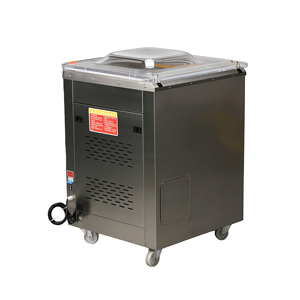 Machine de <span class=keywords><strong>mise</strong></span> <span class=keywords><strong>sous</strong></span> <span class=keywords><strong>vide</strong></span> industrielle semi-automatique en acier inoxydable électrique DZ-500 pour l'emballage des aliments et des textiles avec des sacs en papier et en bois - Product Image 3