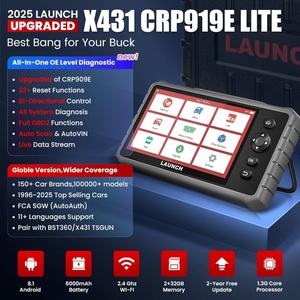 Lecteur de code pour X431 CRP919E LITE, écran tactile 7 pouces, outil de diagnostic de tous les systèmes, garantie 1 an, Android 8.1 OBD2 - Product Image 2