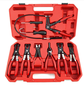 Jeu de pinces flexibles pour colliers de serrage avec fil, outils d'entretien et de réparation automobile - Product Image 4