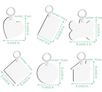 Porte-clés moderne en MDF en forme de maison avec logo personnalisé pour anniversaire et décoration intérieure - Haute qualité