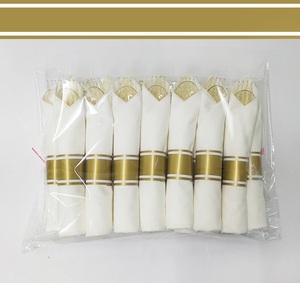 Coltello forchetta cucchiaio posate di plastica decorazione del nuovo anno cinese Led luce oro posate ristorante da <span class=keywords><strong>asporto</strong></span> usa e getta - Product Image 4