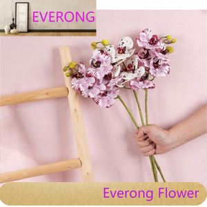 Plante en soie décoration de la maison papillon <span class=keywords><strong>orchidée</strong></span> fleur artificielle Phalaenopsis <span class=keywords><strong>fausse</strong></span> table fleur décorative - Product Image 4